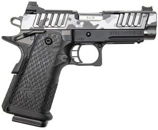 CNC Firearms Staccato C2 Covert 9mm - Semi-Automatic Pistol - 2x 16rd Mag - Multicam Black